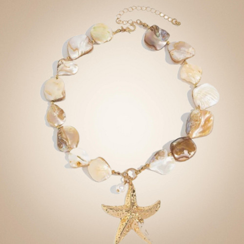 Collana zara placcata oro - collana,