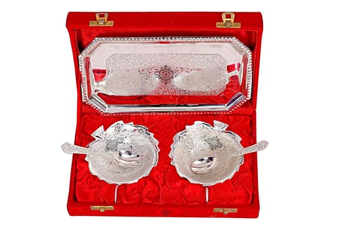 Set ciotole placcate - di,