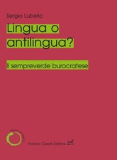 Libri Lubello Sergio - Lingua