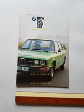 BMW 520 - 520i - 525 depliant originale italiano