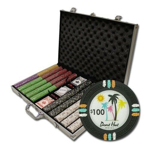 Set 1000 fiches - desert, heat