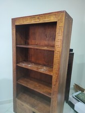 mobile libreria Teak intarsiato 
