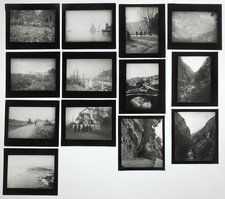 13 PLAQUES PHOTOS LANTERNE