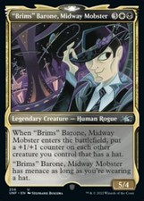 MTG BRIMS BARONE, MIDWAY MOBSTER 256 FOIL EXC -  - UNF X - MAGIC