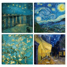 Quadri Moderni Van Gogh 4 pz