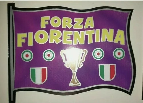 Adesivo calcio fiorentina - adesivo,