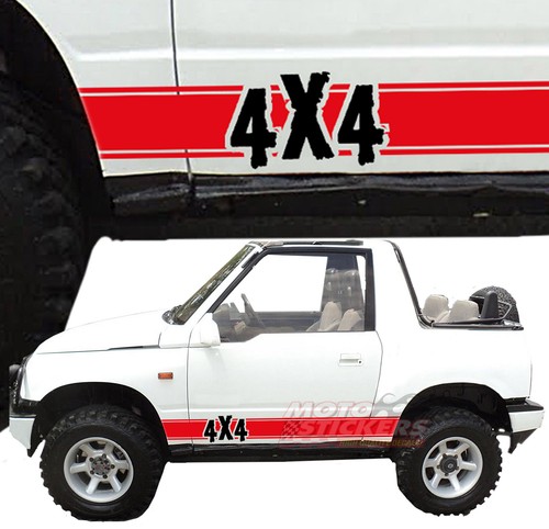 Adesivi fuoristrada 4x4 kit - fuoristrada,