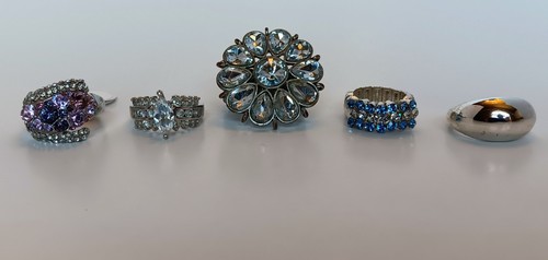 Modern costume ring lot 5 - costume,
