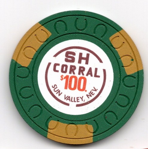Corral casino 100 chip - sh,
