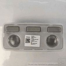 812600D070B0 Luce cortesia ant. tetto  TOYOTA YARIS 1.0 VVT-i (51Kw) Ber