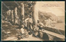 Salerno Amalfi Veduta dall'ex Convento dei Cappuccini cartolina RB5577