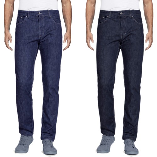 Jeans uomo comodo regular fit - regular,