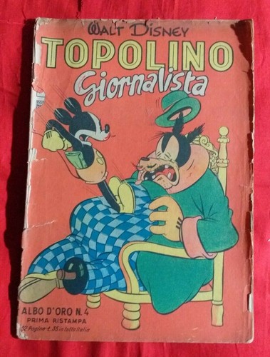 Albo oro 4 - n°4, disney