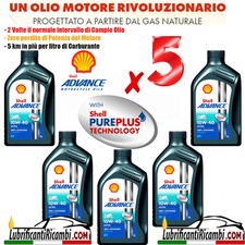5 Litri Olio Motore 4 tempi