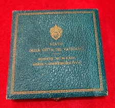 Serie 1929 monete divisionale VATICANO con ORO RARA Goldmünze Papa PIO XI  SCV