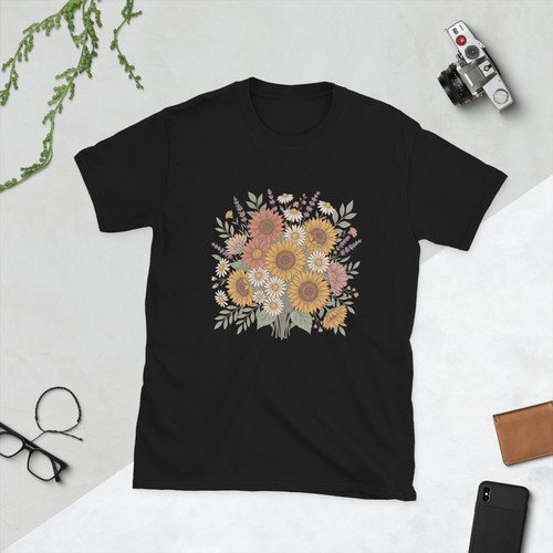 Shirt vintage wildflower - vintage,