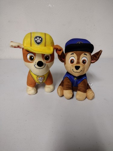 Chase rubble set peluche - chase,