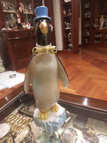 Bottiglia vintage pinguino - bottiglia,