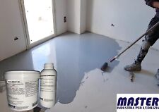 Resina Poliuretanica Colorata Per Pavimenti 4,8 Kg (Circa 40 Mq) Bicomponente