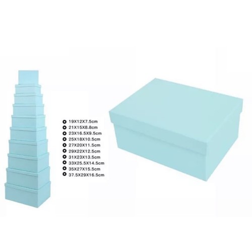 Set pezzi scatole - 10,