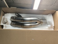 Scarico Double Gun terminale universale per moto 51mm senza Logo