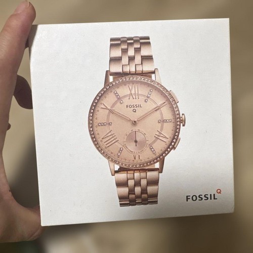Smartwatch ibrido fossil - q, oro