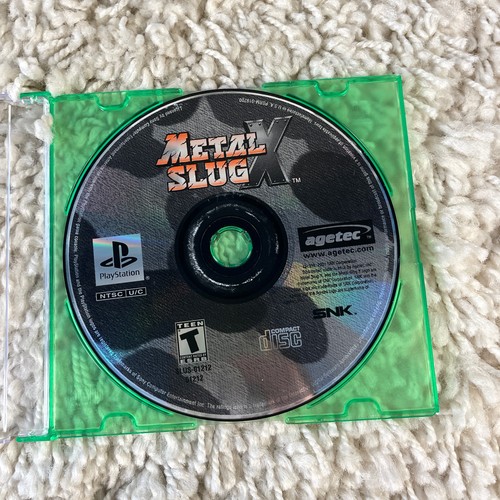 Metal slug sony playstation - x, (sony