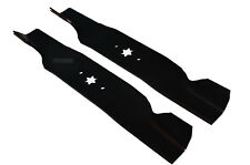 Set 2 lame per trattorino rasaerba 49 cm Bolens BL 135/96 T / Columbia PX 125...