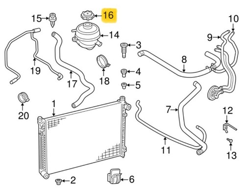 Rover 200 400 tappo vaso - 200/25/400/45,