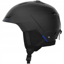 Casco da sci nero blu S 53-56