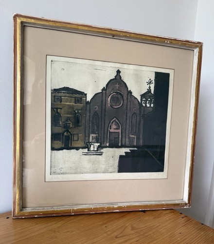 Stampa vintage prova - , artisti