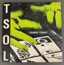 TSOL Change Today LP 1984 1st Press Enigma Records Punk True Sounds of Liberty
