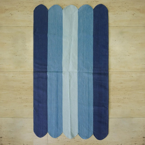 Tappeto dhurrie kilim - dhurrie, in
