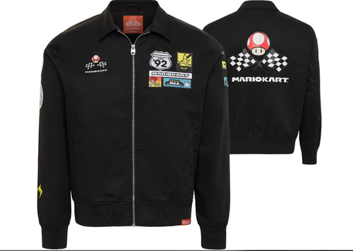 Mario kart giacca da volo - mario,