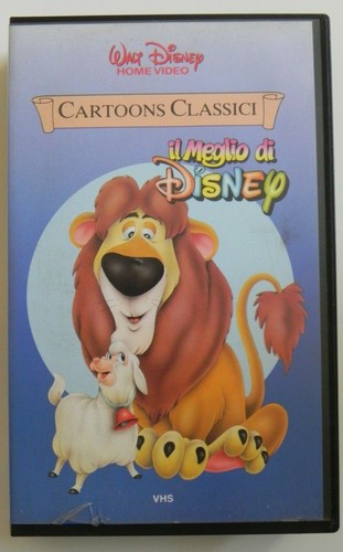 Vhs walt disney cartoons - vhs,
