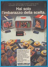 MUPI: Visori Goldrake Anno 1980 pubblicità advertising werbung clipping MA1404