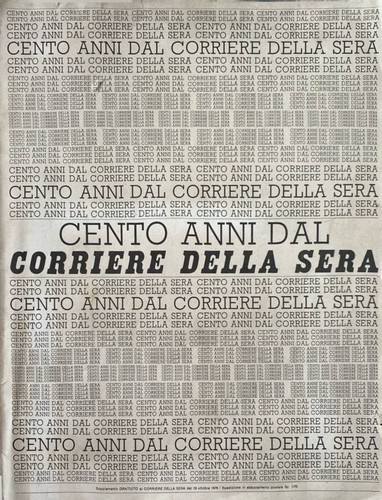 Cento anni dal corriere della - cento,