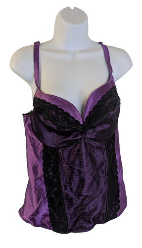 Cacique bustier viola - viola, e