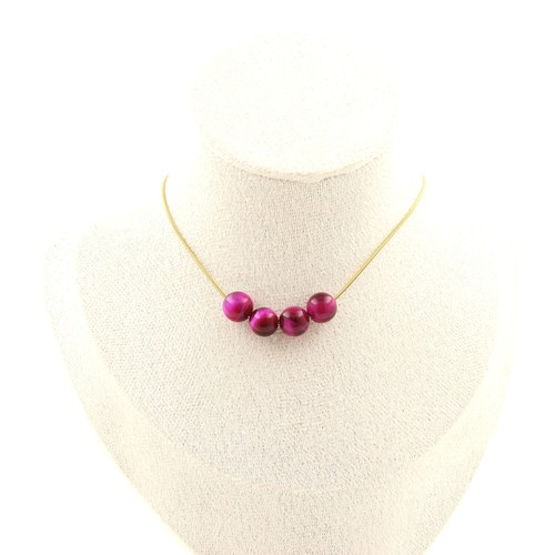Collana perle occhio - collana, di