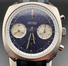 Orologio cronografo meccanico Desotos - 38 mm - Valjoux 7733