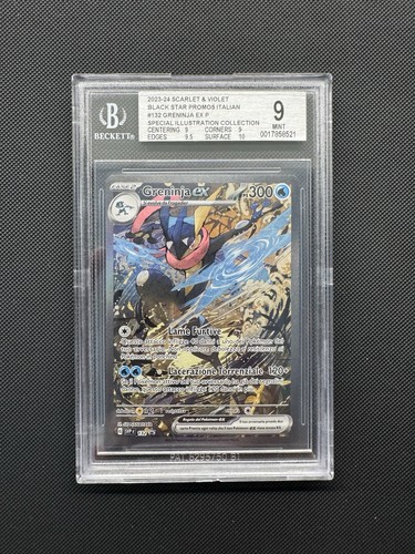 Carta pokémon greninja - carta,