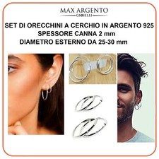 Orecchini cerchio cerchietto - a,