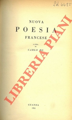 Letteratura francese - bo,