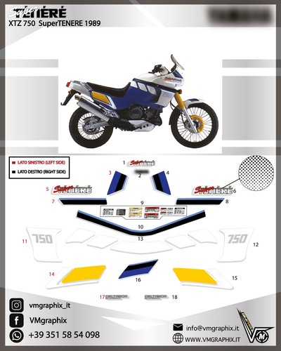 Glitter xtz 750 - glitter, supertenere