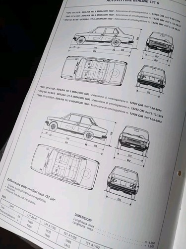 Fiat 131 mirafiori racing - 131,