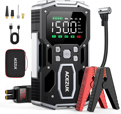 Avviatore batteria auto 8000a - avviatore,