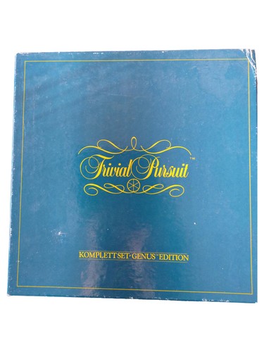Trivial pursuit genus - genus, edition