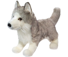 Peluche Douglas lupo bianco ombra coccola grigio bianco peluche coyote