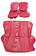 KIT FODERE FIAT 500 EPOCA MOD. L COLORE ROSSO MOD ECONOMICO 