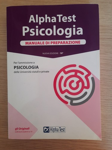 Alpha test psicologia solo - test, (solo